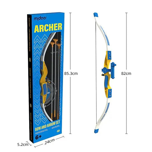 Mideer - Kid Archer Set - Blue - Age 6+ | ميدير - مجموعة رامي السهام - أخضر - العمر +6