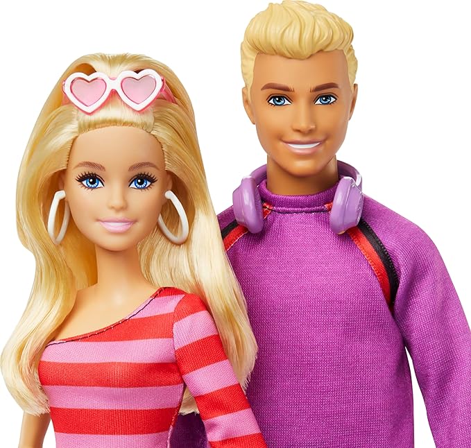 Barbie Fashionistas Set & Ken Fashion Dolls 65 Th Annv