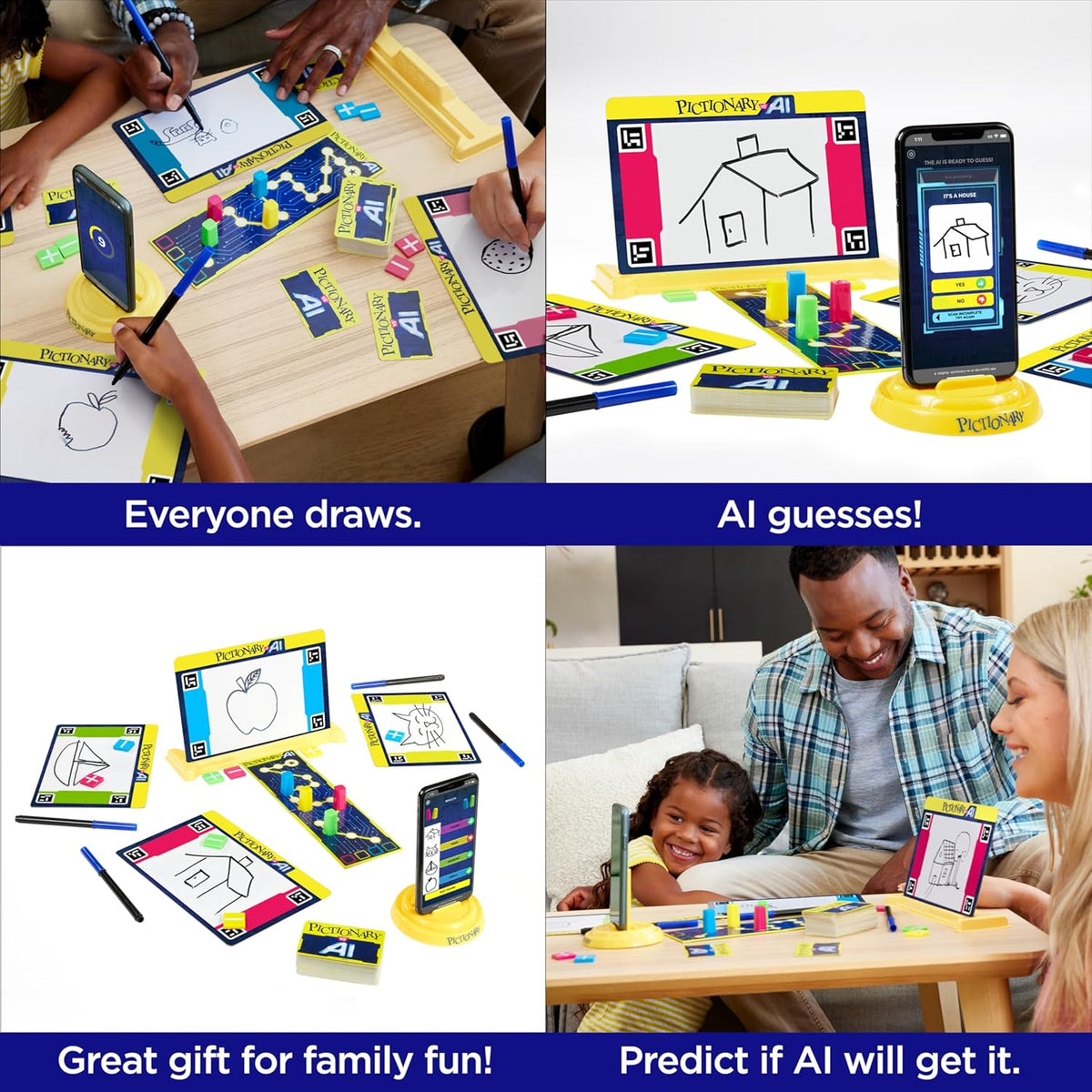 Pictionary Vs. Ai Family Game