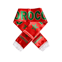 MOROCCO World Cup 2026 Scarf 14x135cm وشاح المغرب لكأس العالم 2026 (14 × 135 سم)