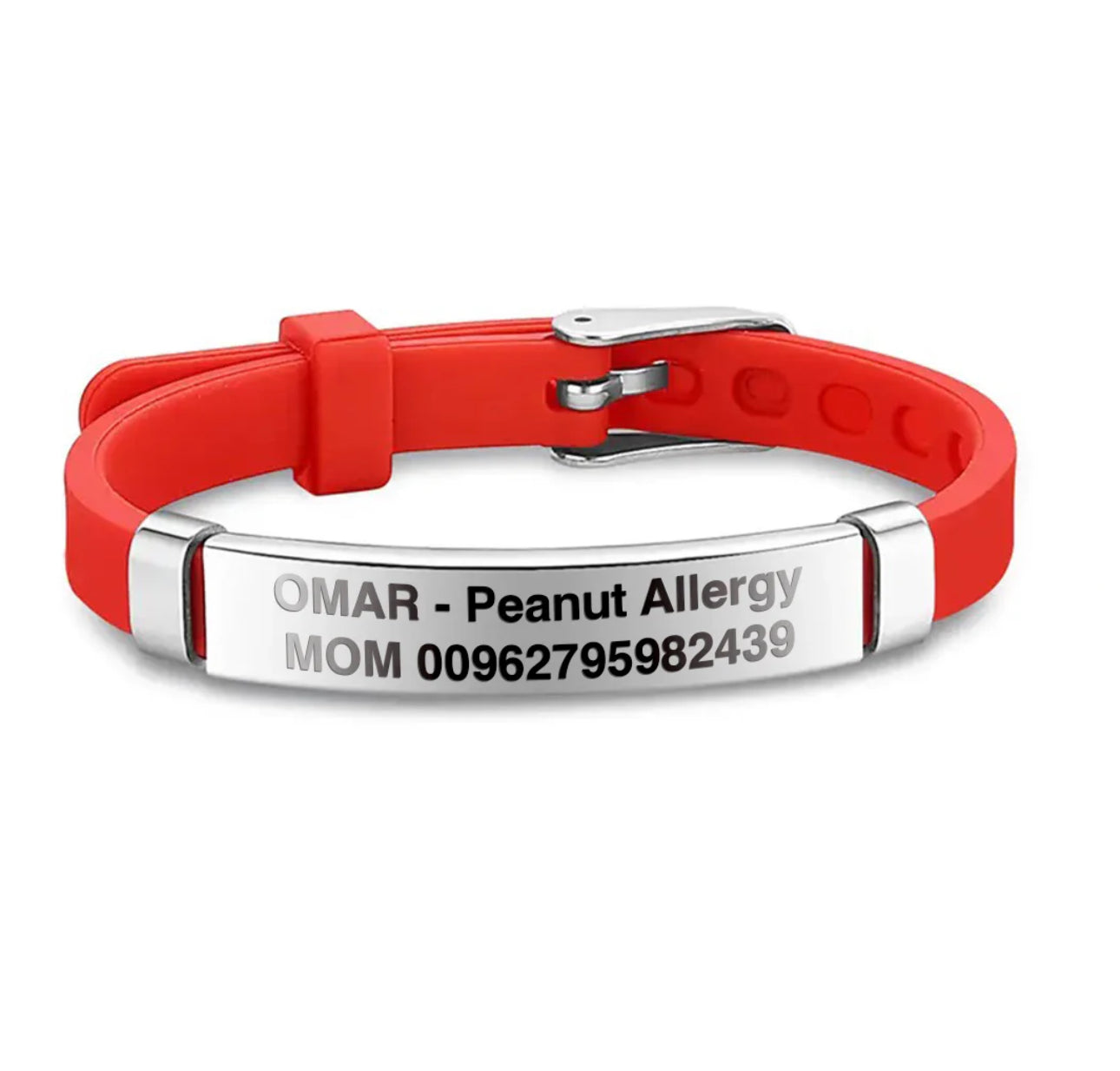 Engraved Children’s ID Wristbands