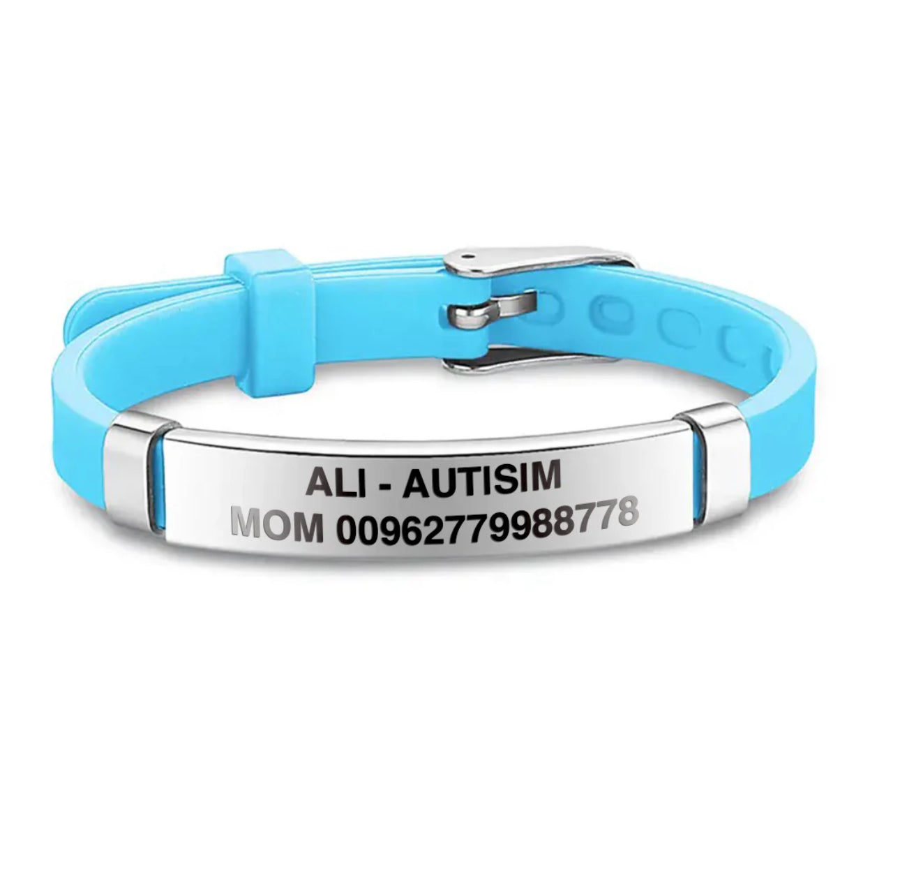 Engraved Children’s ID Wristbands