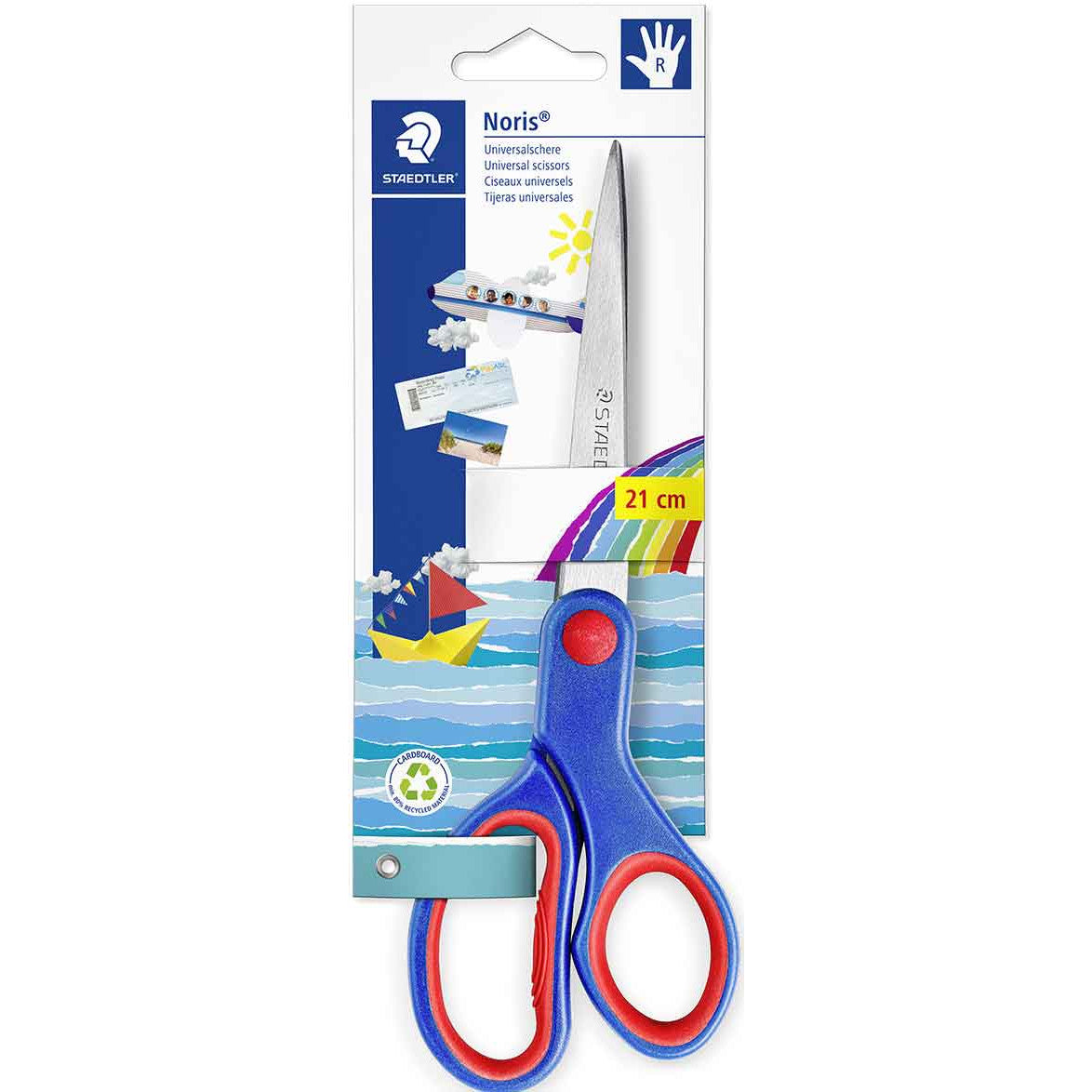 Staedtler Noris Hobby Scissors 17cm - Right Handed