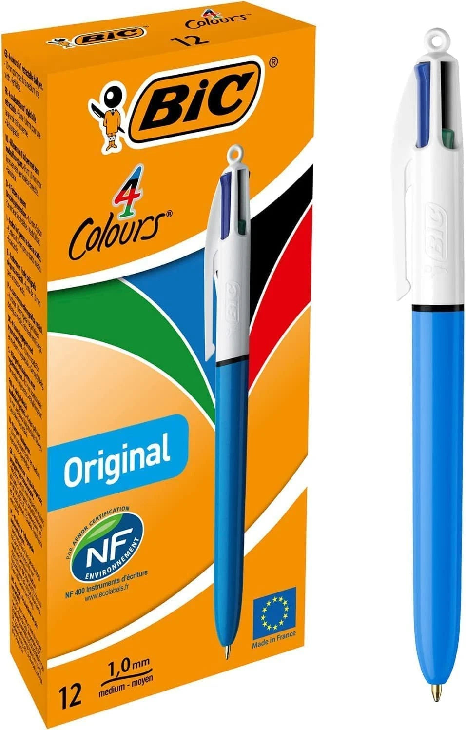 Bic 4 Colours Mini Ballpoint Pen 1 pcs