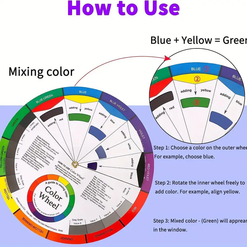 Color Mixing Wheel