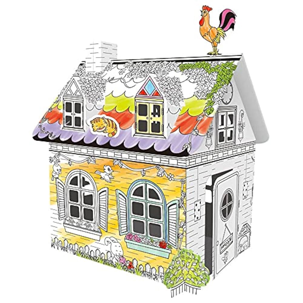 Kids 3D Doodle Playhouse - Cottage House