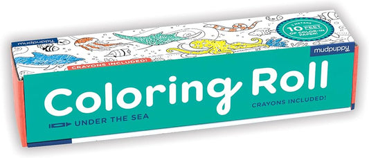 Under the Sea Mini Coloring Roll (Paperback)