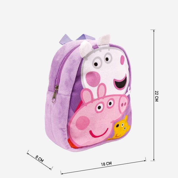Cerda - Backpack Kindergarten - Character Teddy Peppa Pig | سيردا - حقيبة ظهر رياض الأطفال - بتصميم تيدي بيبا بيغ
