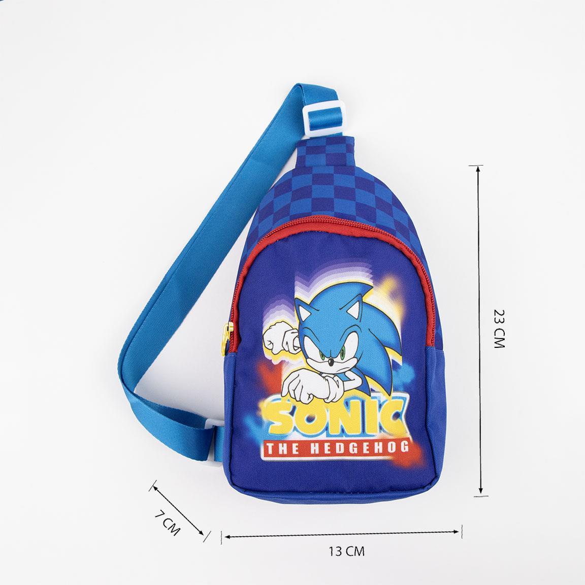 Cerda - Kids Backpack bandolier - Sonic | سيردا - حقيبة ظهر للأطفال بندوليرا - سونيك