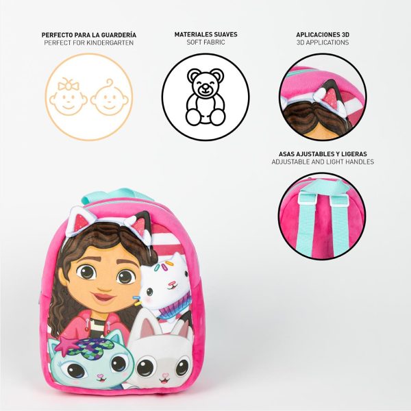 Cerda - Backpack Kindergarten - Character Gabby's Dollhouse | سيردا - حقيبة ظهر رياض الأطفال - بتصميم غابيز دولهاوس