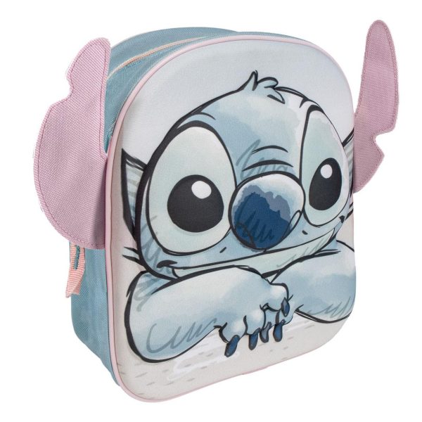 Cerda - Kids Backpack - 3D Applications Stitch | سيردا - حقيبة ظهر للأطفال - بتصميم 3D ستيتش