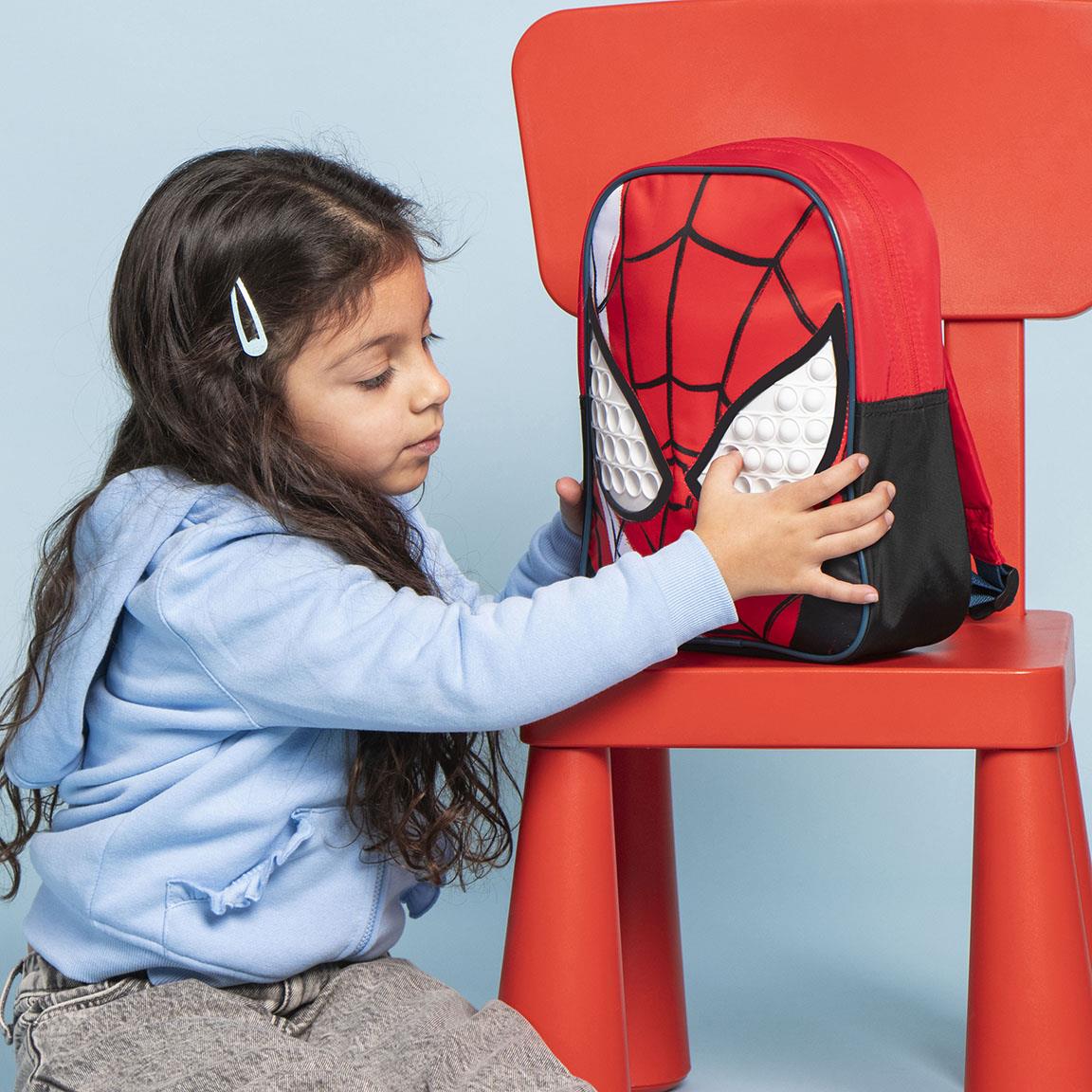 Cerda - Kids Backpack - Character Applications Spiderman | سيردا - حقيبة ظهر للأطفال - بتصميم شخصية سبايدرمان