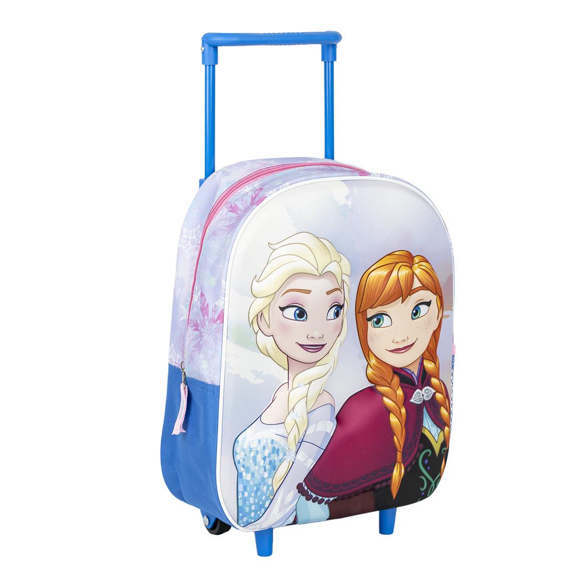 Cerda - Kids Backpack Trolley - 3D Frozen | سيردا - حقيبة ظهر للأطفال بعجلات - 3D فروزن