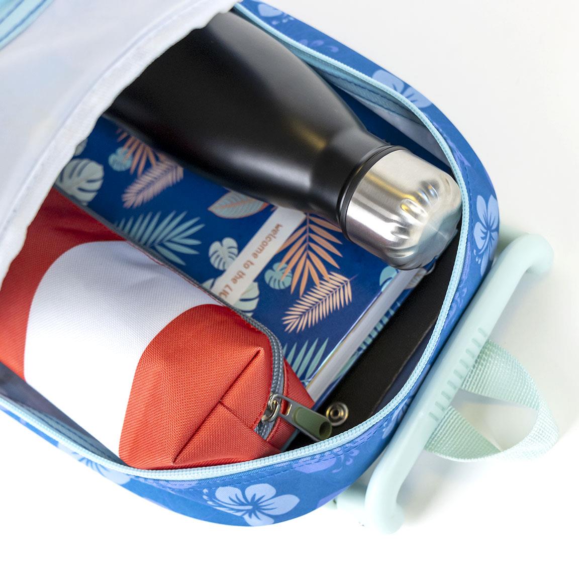 Cerda - Kids Backpack Trolley - 3D Stitch | سيردا - حقيبة ظهر للأطفال بعجلات - 3D ستيتش