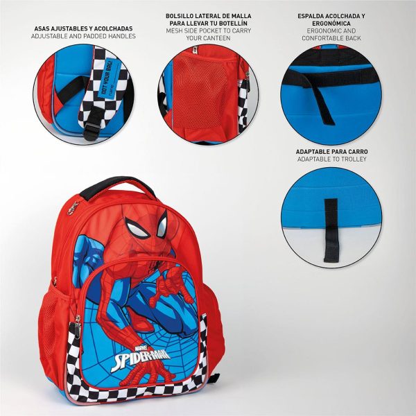 Cerda - Backpack School Medium 42 Cm - Spiderman | سيردا - حقيبة ظهر مدرسية متوسطة 42 سم - سبايدرمان