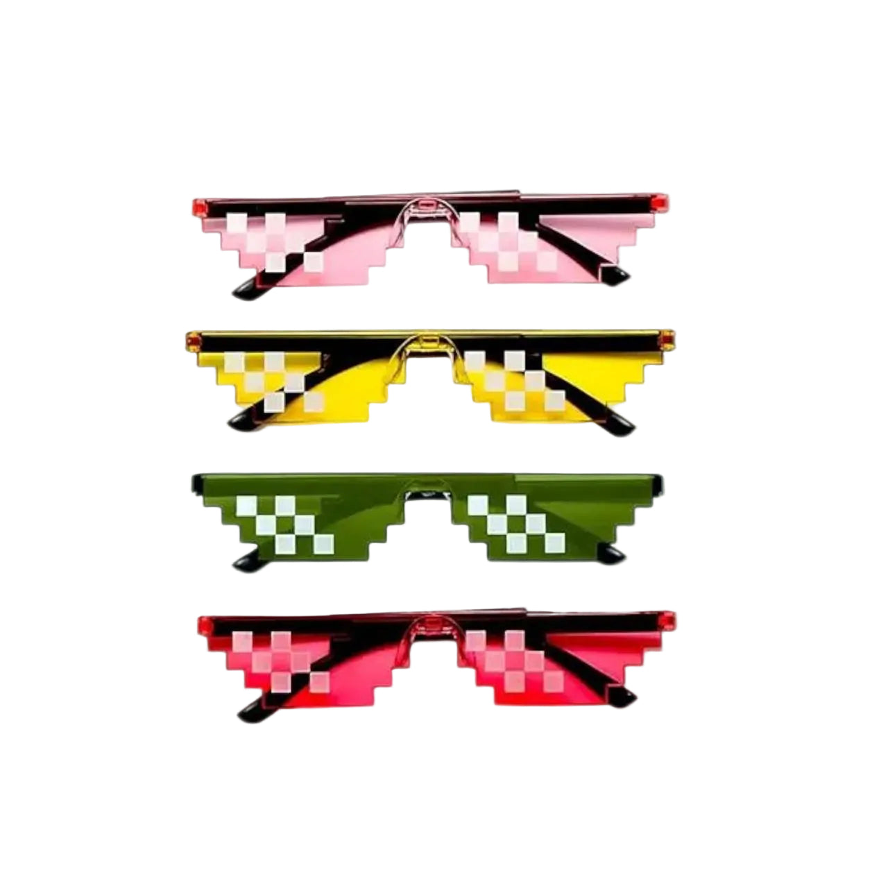 Party Glasses - 1 PCS–, Stylish & Fun Eyewear for Birthdays, Events & Photo Booth Accessories نظارات حفلة – قطعة واحدة، نظارات أنيقة ومرحة للمناسبات وأعياد الميلاد والتصوي