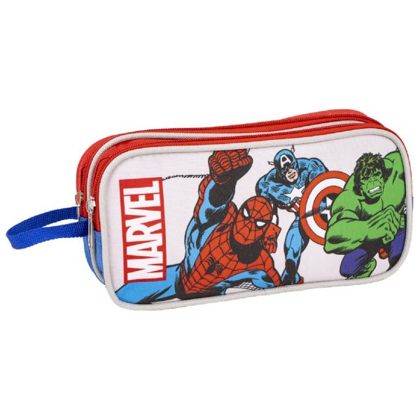 Cerda - Pencil Case 2 Compartments - Avengers | سيردا - مقلمة ذات قسمين - أفنجرز