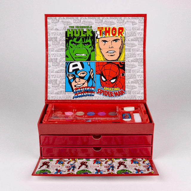 Cerda - Coloring Stationery Set Briefcase Marvel | سيردا - مجموعة أدوات تلوين حقيبة مارفل