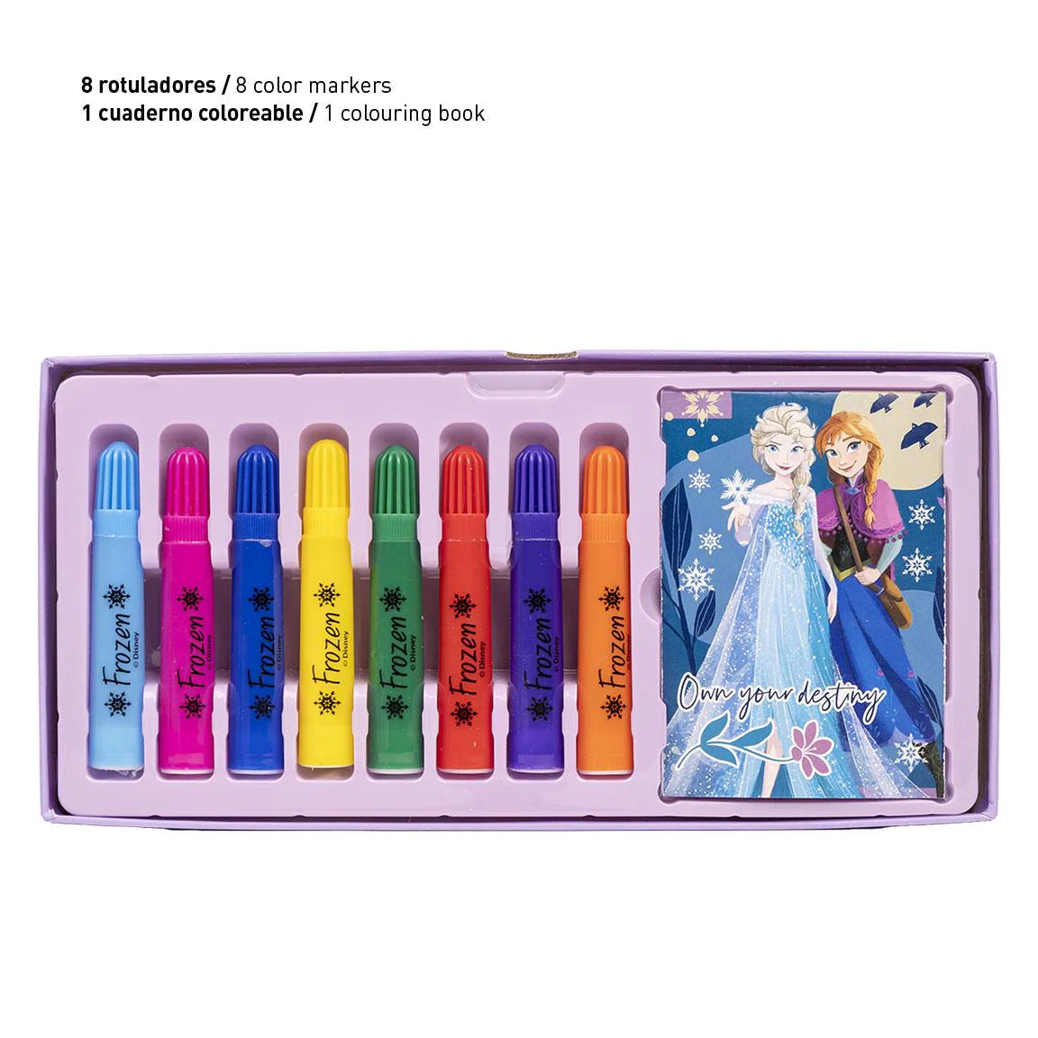 Cerda - coloring stationery set briefcase frozen | سيردا - مجموعة أدوات تلوين حقيبة فروزن