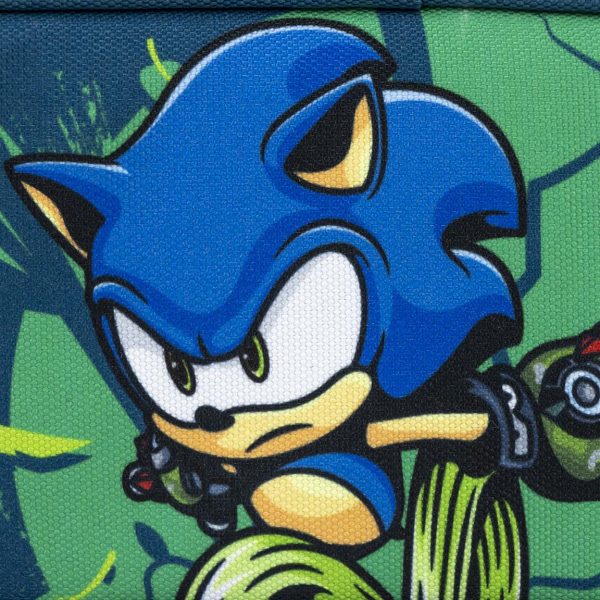 Cerda - Pencil Case Oval - Sonic Prime | سيردا - مقلمة بيضوية - سونيك برايم