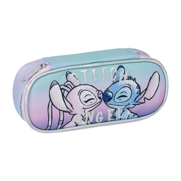 Cerda - Pencil Case Oval - Stitch | سيردا - مقلمة بيضوية - ستيتش
