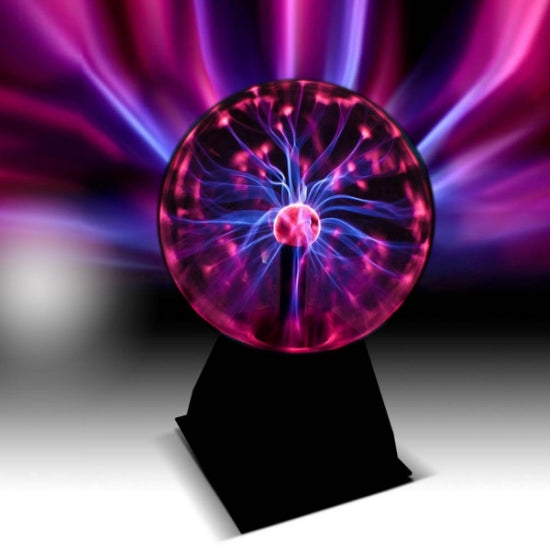 The Source - Plasma Ball 6" (UK Mains Plug) | ذا سورس - كرة البلازما 6 بوصات (قابس ثلاثي)