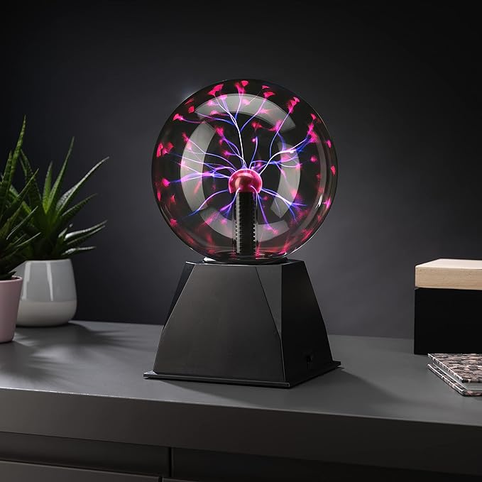 The Source - Plasma Ball 6" (UK Mains Plug) | ذا سورس - كرة البلازما 6 بوصات (قابس ثلاثي)