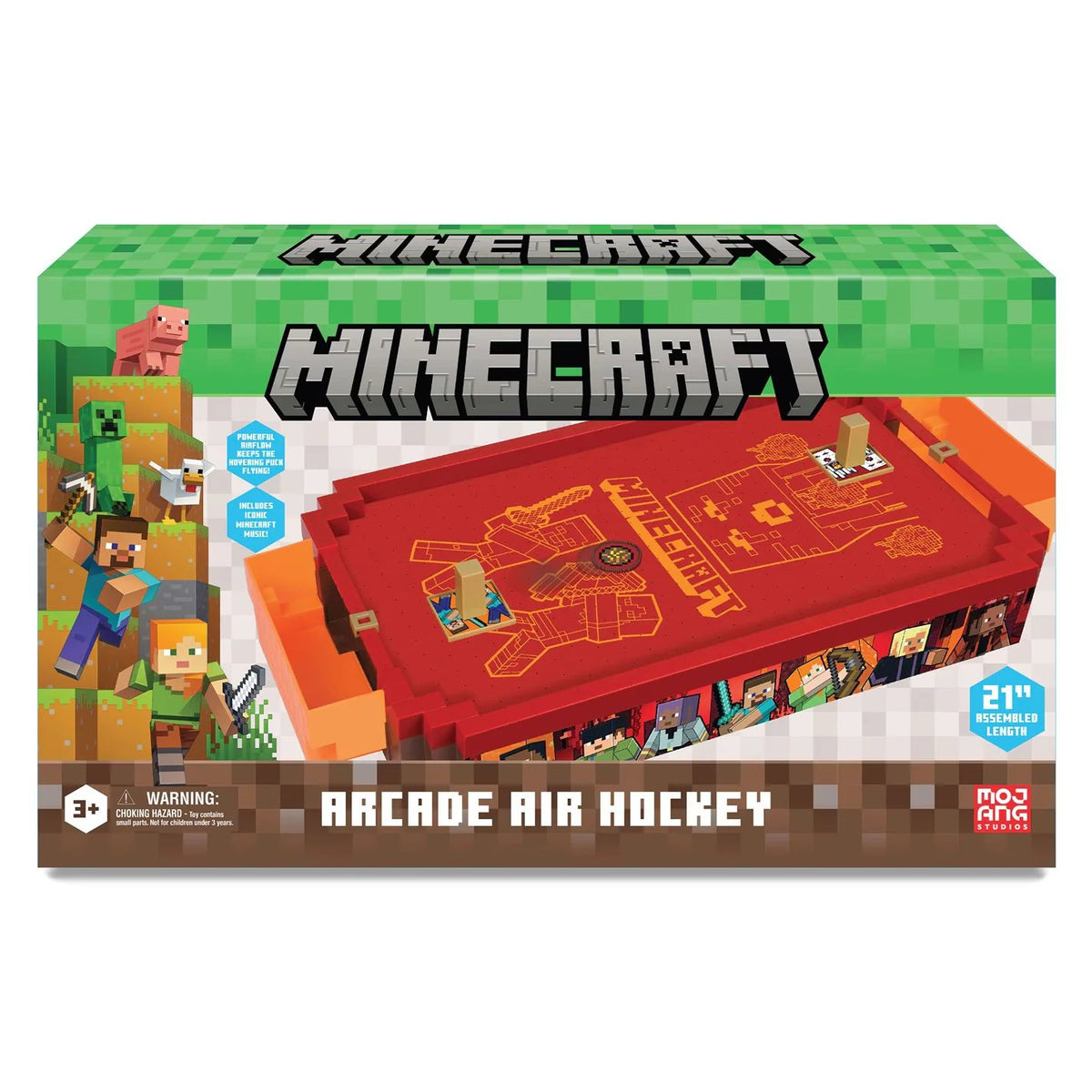 Ambassador Minecraft Arcade Air Hockey Premium Series Nether