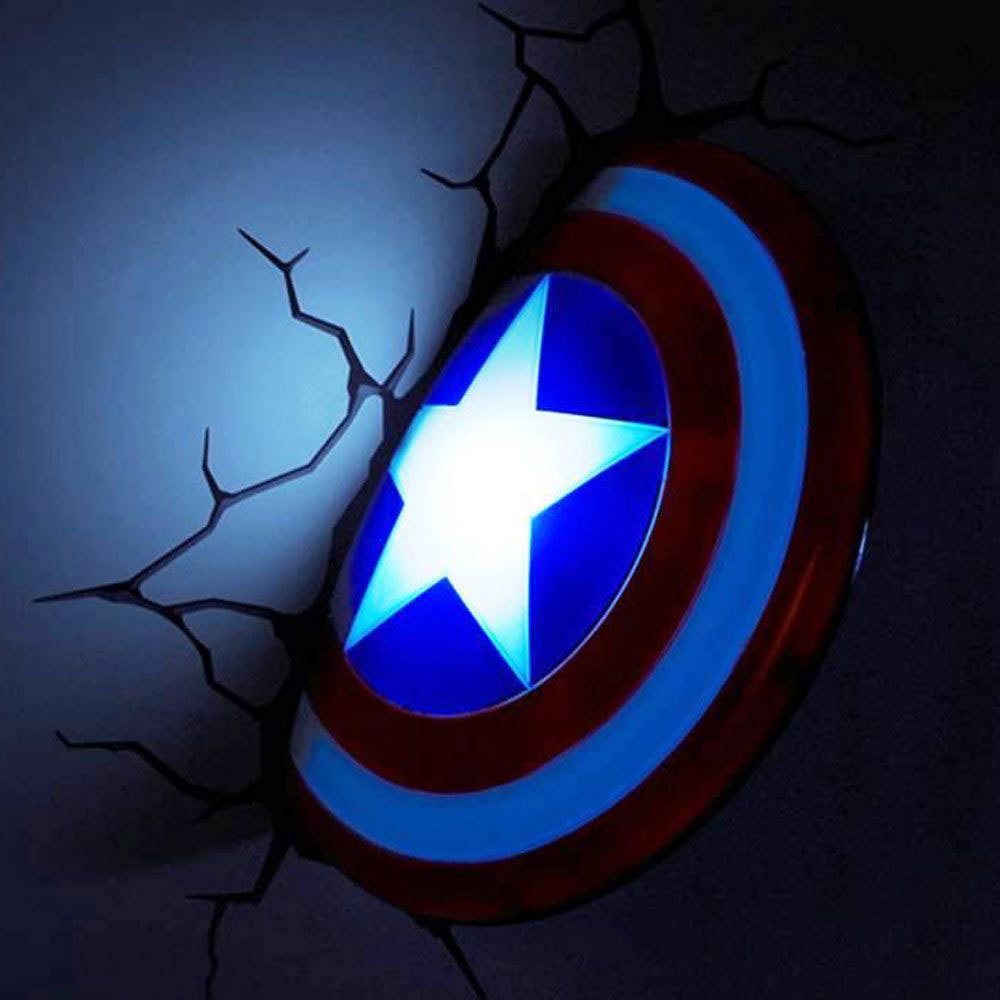 The Source - 3Dl - Marvel Captain America Light | 3Dl - ذا سورس - ضوء مارفل كابتن أمريكا
