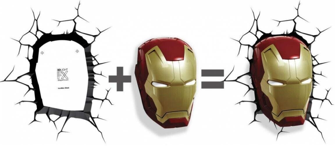 The Source - 3Dl - Marvel Iron Man Light | 3Dl - ذا سورس - ضوء آيرون مان من مارفل