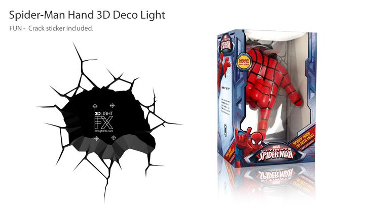 The Source - 3Dl - Marvel Spiderman Light | 3Dl - ذا سورس - ضوء سبايدرمان من مارفل
