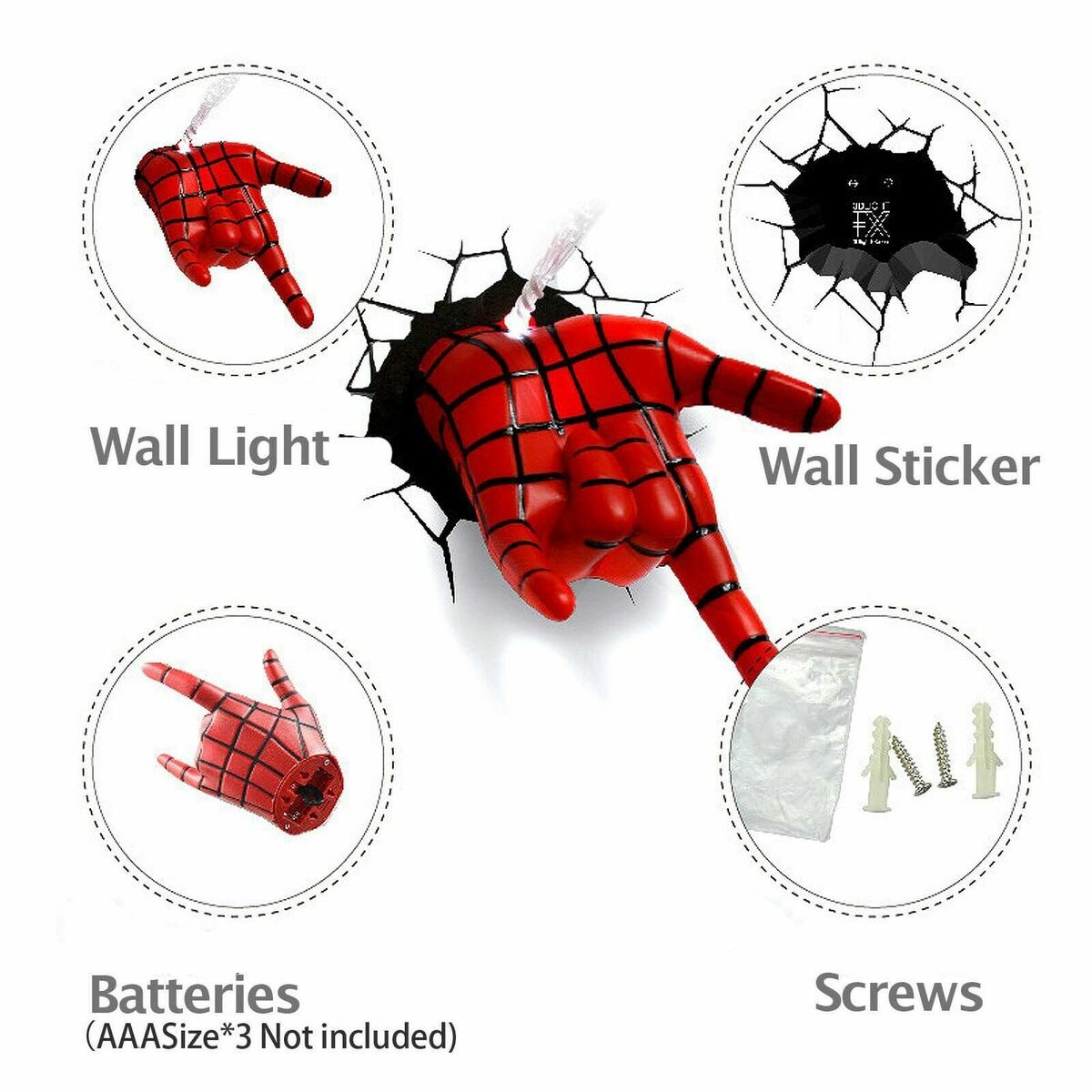 The Source - 3Dl - Marvel Spiderman Light | 3Dl - ذا سورس - ضوء سبايدرمان من مارفل