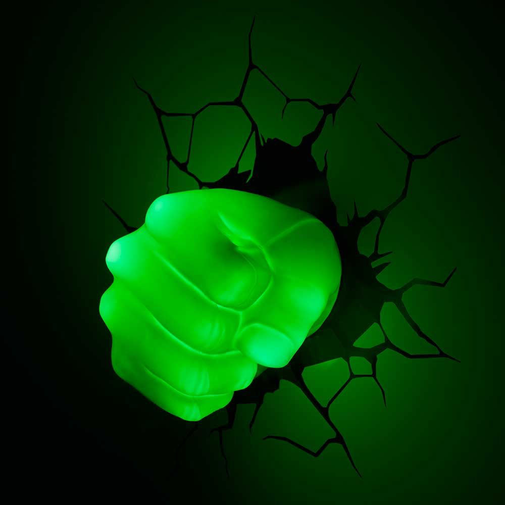 The Source - 3Dl - Marvel Hulk Fist Light | 3Dl - ذا سورس - ضوء قبضة هولك من مارفل