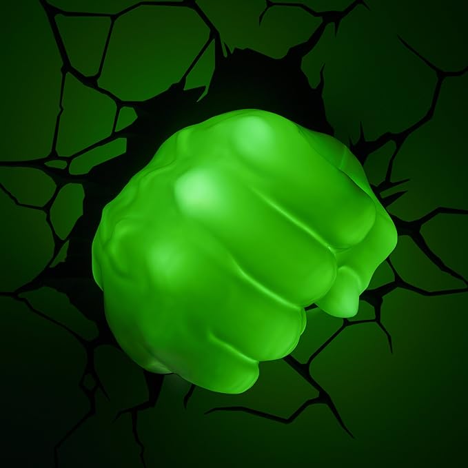 The Source - 3Dl - Marvel Hulk Fist Light | 3Dl - ذا سورس - ضوء قبضة هولك من مارفل