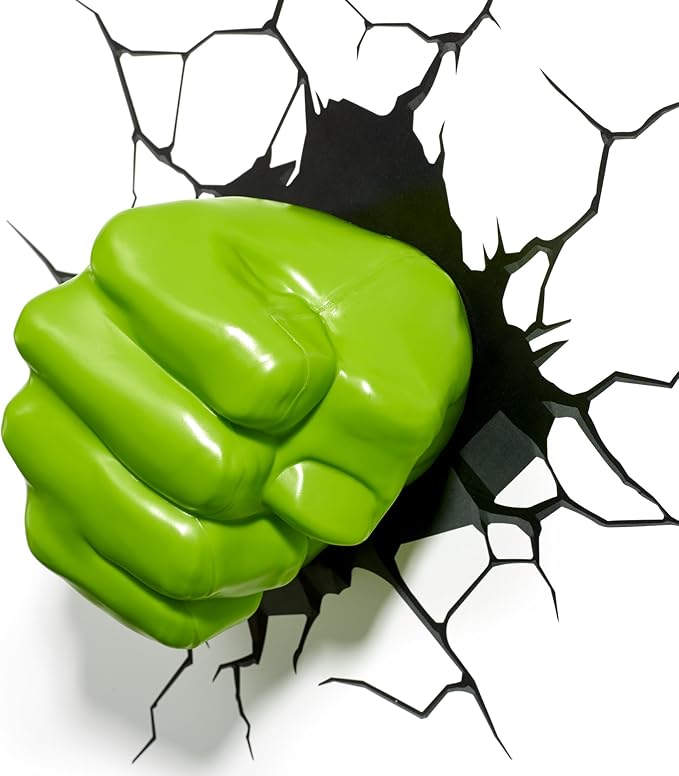 The Source - 3Dl - Marvel Hulk Fist Light | 3Dl - ذا سورس - ضوء قبضة هولك من مارفل