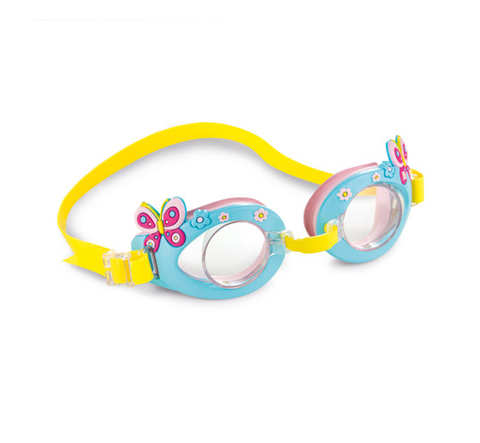Fun Kids Goggles, Assorted Colors, 3-8 Years (Butterfly)