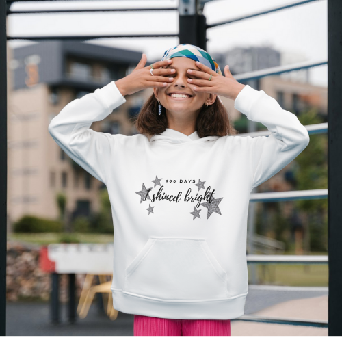 100 Days Hoodie - Stars