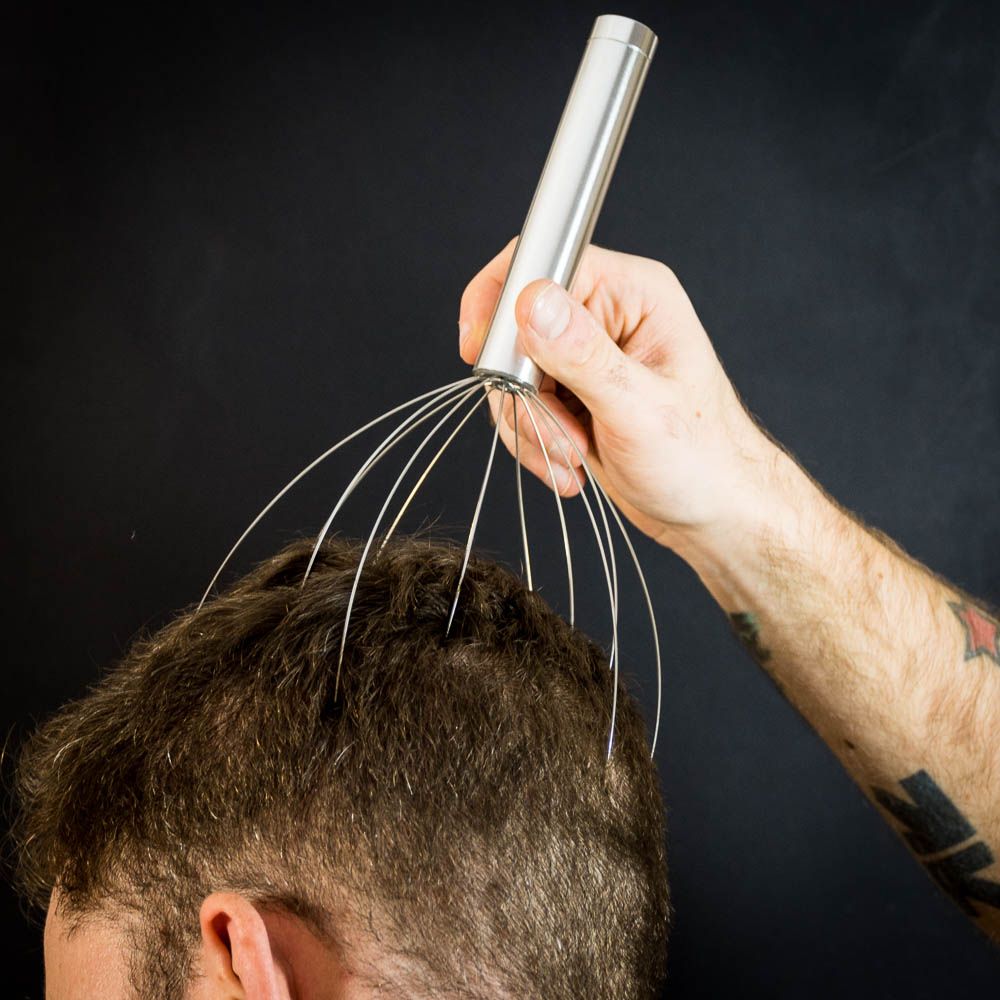 The Source - Vibrating Head Massager (Battery) | ذا سورس - جهاز تدليك الرأس بالاهتزاز (يعمل البطارية)