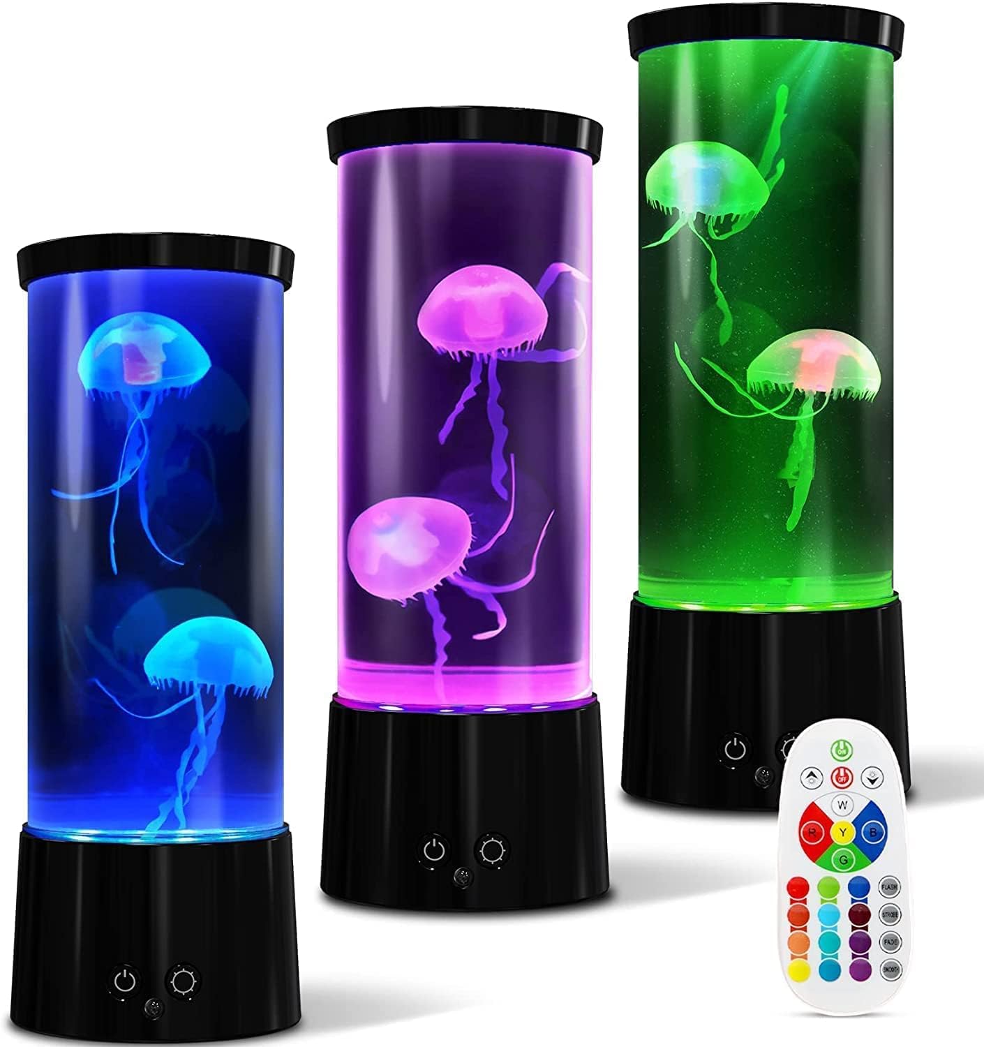 The Source - Round Mini Jellyfish Lamp | ذا سورس - مصباح قنديل البحر الصغير المدور