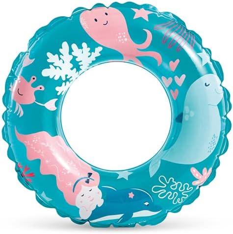 Intex Inflatable Transparent Ring Swim Tube (Sea Creatures) 6 to 10 years