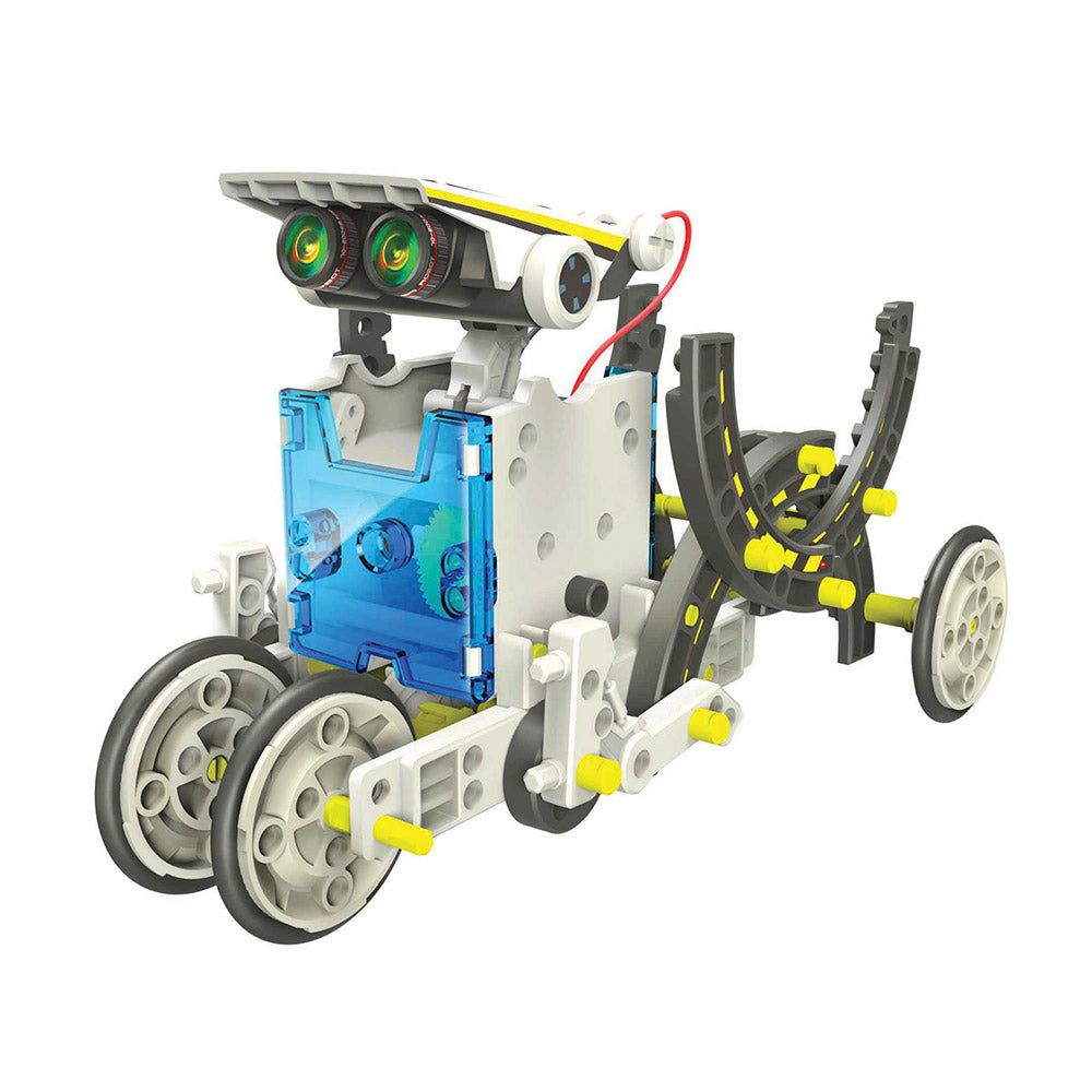 The Source - 14 In 1 Solar Robot Kit - Age 8+ | ذا سورس - طقم الروبوت الشمسي 14 في 1 - العمر 8+