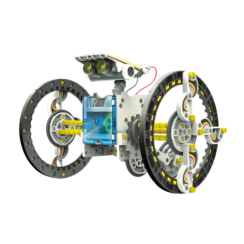 The Source - 14 In 1 Solar Robot Kit - Age 8+ | ذا سورس - طقم الروبوت الشمسي 14 في 1 - العمر 8+