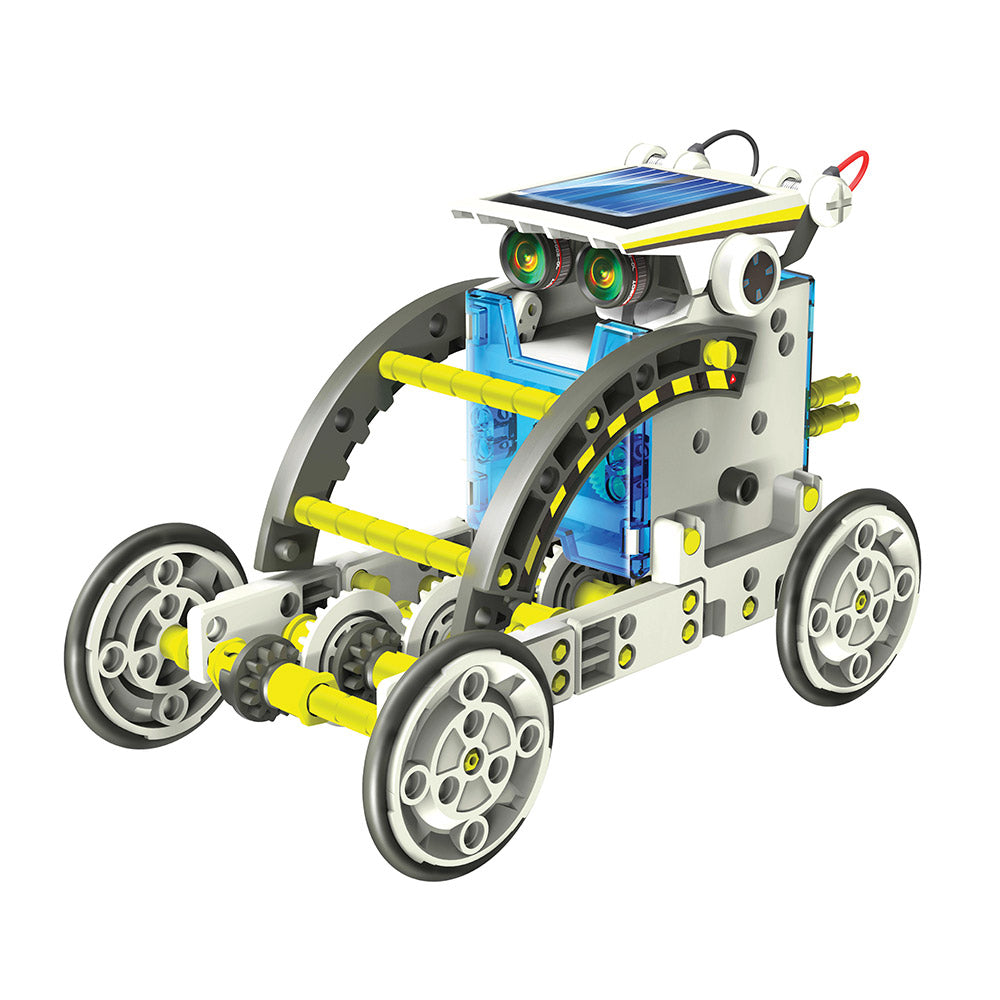 The Source - 14 In 1 Solar Robot Kit - Age 8+ | ذا سورس - طقم الروبوت الشمسي 14 في 1 - العمر 8+