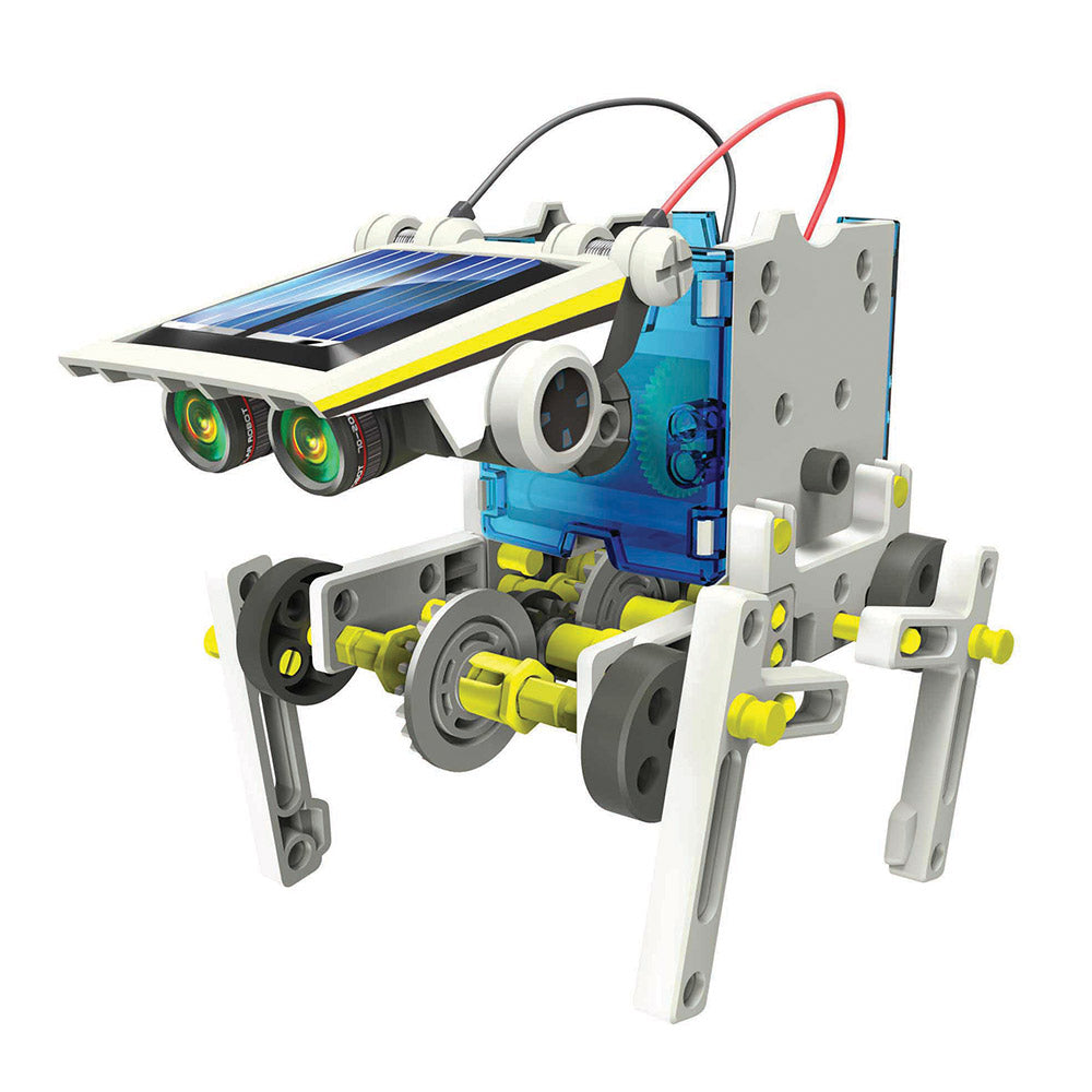 The Source - 14 In 1 Solar Robot Kit - Age 8+ | ذا سورس - طقم الروبوت الشمسي 14 في 1 - العمر 8+