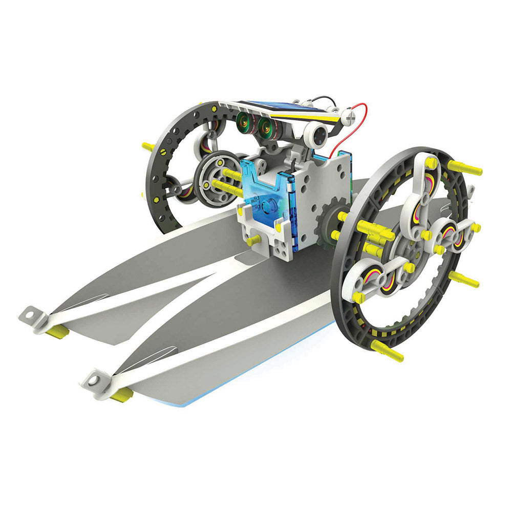 The Source - 14 In 1 Solar Robot Kit - Age 8+ | ذا سورس - طقم الروبوت الشمسي 14 في 1 - العمر 8+