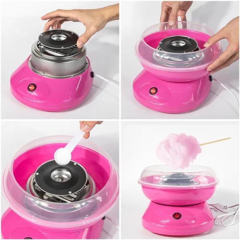 The Source - Candy Floss Maker - Pink - UK Plug | ذا سورس - صانع شعر البنات - وردي مع قابس ثلاثي