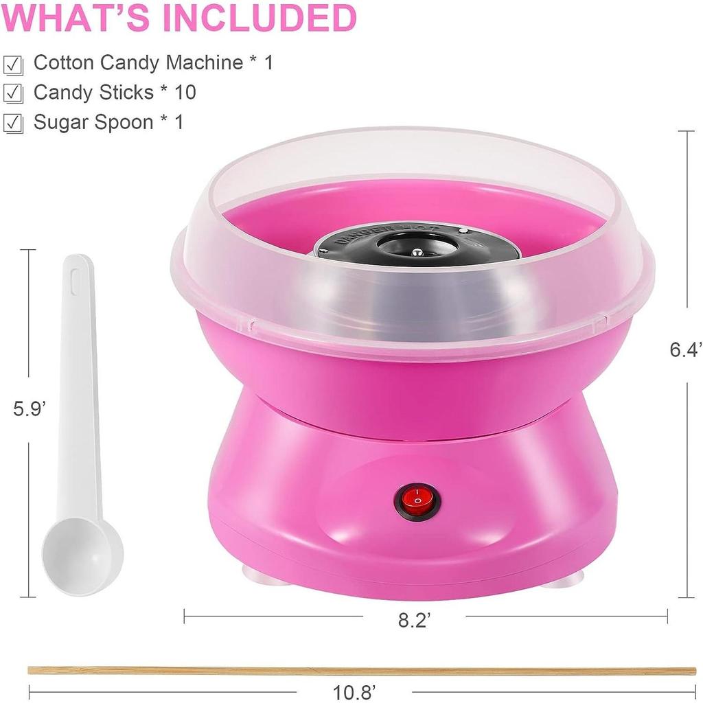 The Source - Candy Floss Maker - Pink - UK Plug | ذا سورس - صانع شعر البنات - وردي مع قابس ثلاثي