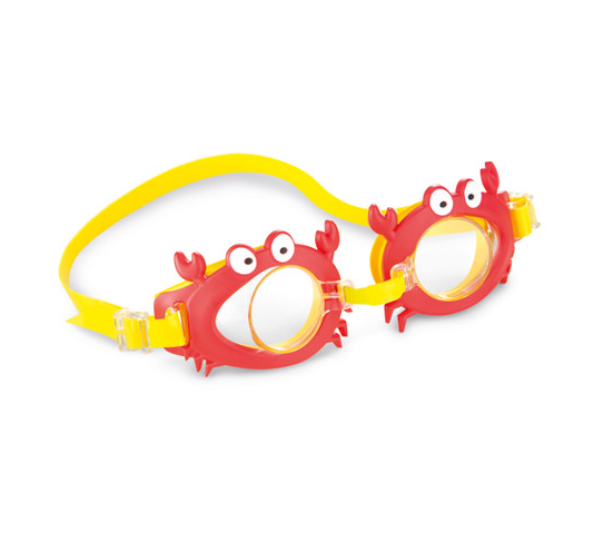 Fun Kids Goggles, Assorted Colors, 3-8 Years (crab)