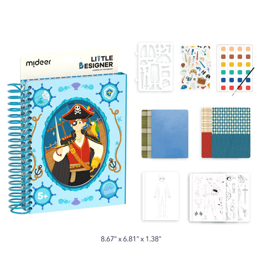 Mideer - Little Designer - Legend of the Seeker Age 5+ | ميدير - المصمم الصغير - أسطورة المغامرين العمر 5+