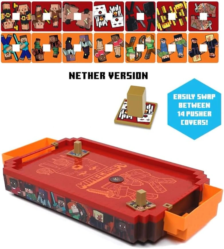 Ambassador – Minecraft Arcade Air Hockey (Premium Series Nether) لعبة هوكي الهواء آركيد ماينكرافت سلسلة بريميوم